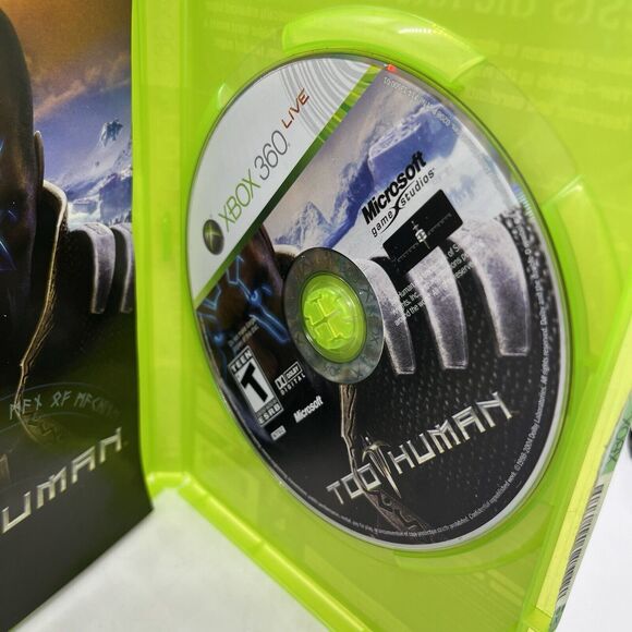 Too Human Xbox 360 - Complete CIB - Picture 4 of 9